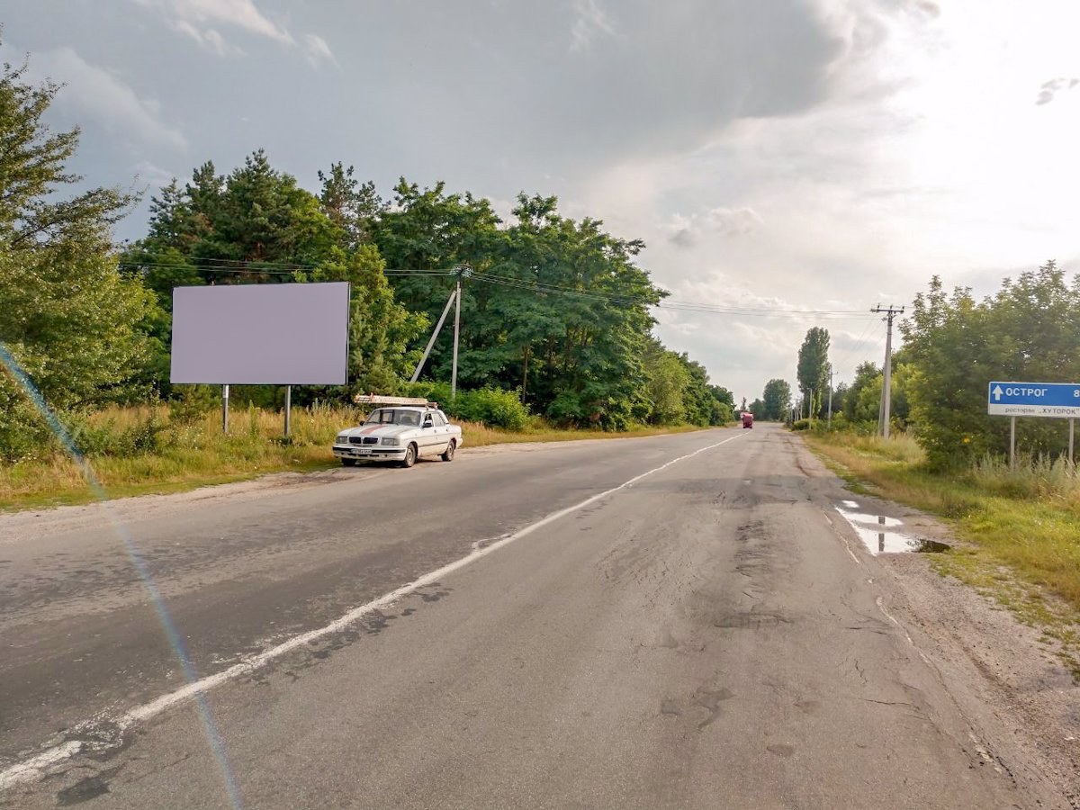 Білборд №186538 в місті Нетішин (Хмельницька область), розміщення зовнішнішньої реклами, IDMedia-оренда найнижчі ціни!