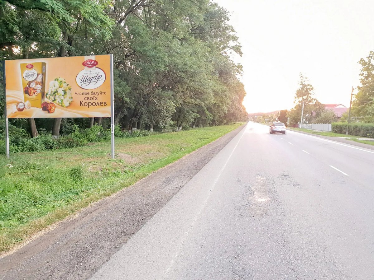 Білборд №186766 в місті Оршівці (Чернівецька область), розміщення зовнішнішньої реклами, IDMedia-оренда найнижчі ціни!