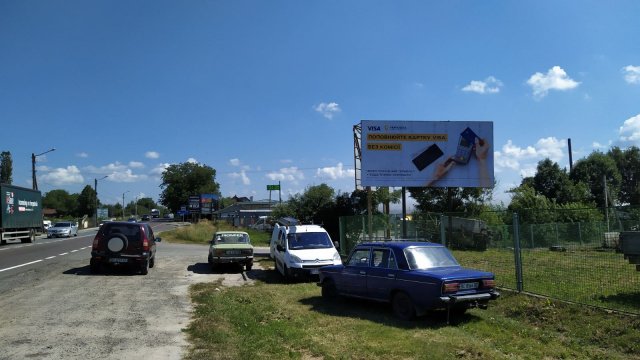 `Билборд №186932 в городе Куликов (Львовская область), размещение наружной рекламы, IDMedia-аренда по самым низким ценам!`