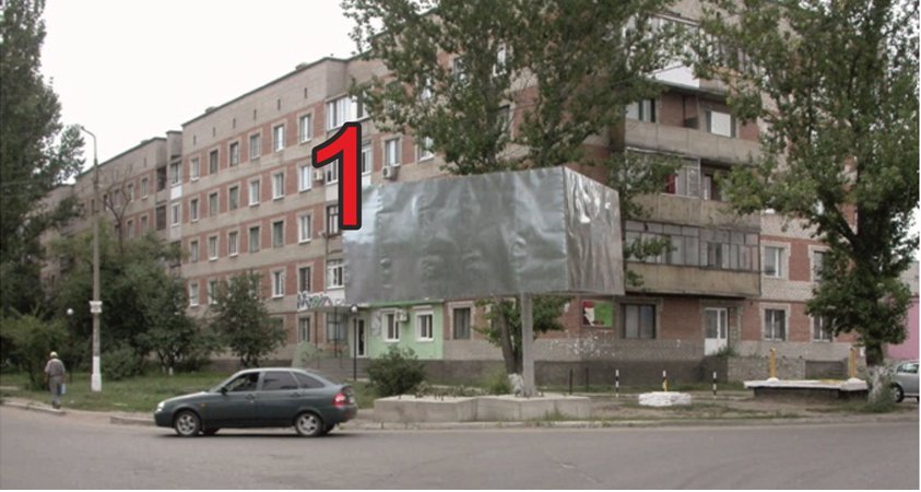 Білборд №187175 в місті Слов'янськ (Донецька область), розміщення зовнішнішньої реклами, IDMedia-оренда найнижчі ціни!