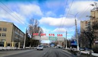 `Арка №187202 в городе Славянск (Донецкая область), размещение наружной рекламы, IDMedia-аренда по самым низким ценам!`