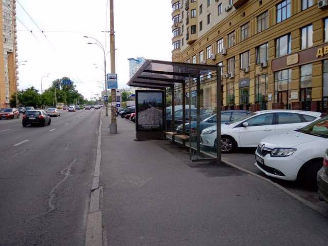 Зупинка №187590 в місті Київ (Київська область), розміщення зовнішнішньої реклами, IDMedia-оренда найнижчі ціни!