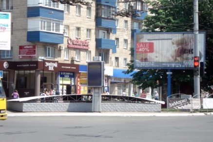 `Ситилайт №188294 в городе Мариуполь (Донецкая область), размещение наружной рекламы, IDMedia-аренда по самым низким ценам!`