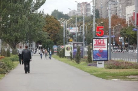 Сітілайт №188306 в місті Маріуполь (Донецька область), розміщення зовнішнішньої реклами, IDMedia-оренда найнижчі ціни!