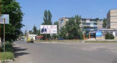 `Билборд №188434 в городе Счастье (Луганская область), размещение наружной рекламы, IDMedia-аренда по самым низким ценам!`