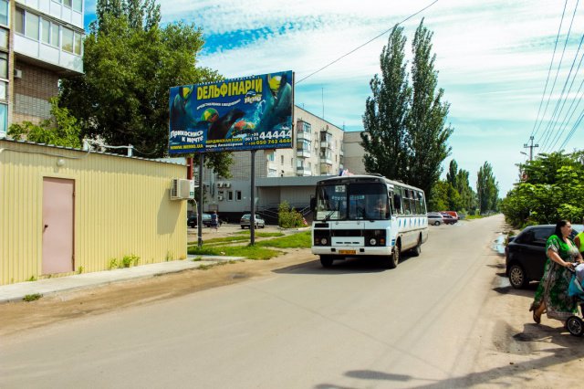 `Билборд №189185 в городе Бердянск (Запорожская область), размещение наружной рекламы, IDMedia-аренда по самым низким ценам!`
