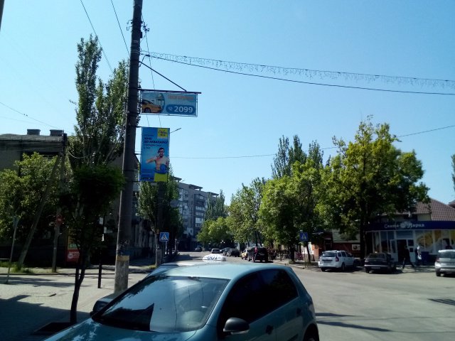 `Холдер №189900 в городе Бердянск (Запорожская область), размещение наружной рекламы, IDMedia-аренда по самым низким ценам!`