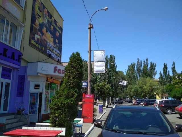 `Холдер №189910 в городе Бердянск (Запорожская область), размещение наружной рекламы, IDMedia-аренда по самым низким ценам!`