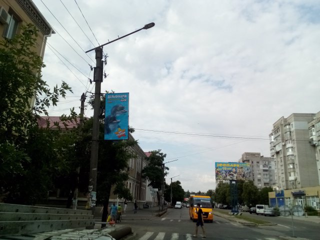 `Холдер №189932 в городе Бердянск (Запорожская область), размещение наружной рекламы, IDMedia-аренда по самым низким ценам!`