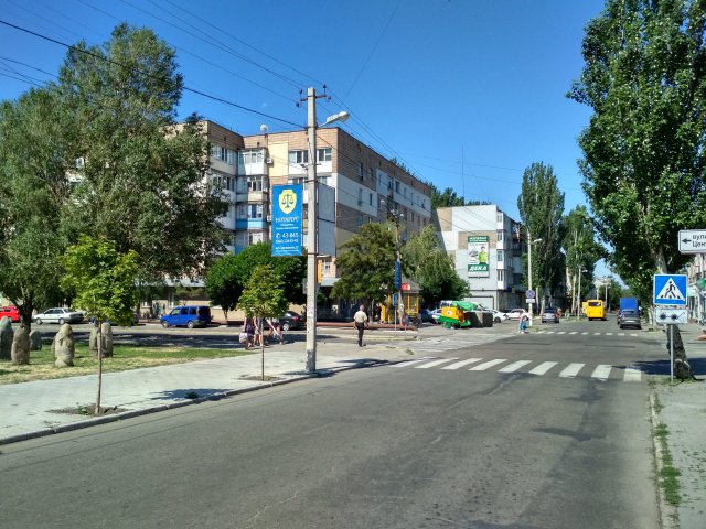 `Холдер №189935 в городе Бердянск (Запорожская область), размещение наружной рекламы, IDMedia-аренда по самым низким ценам!`