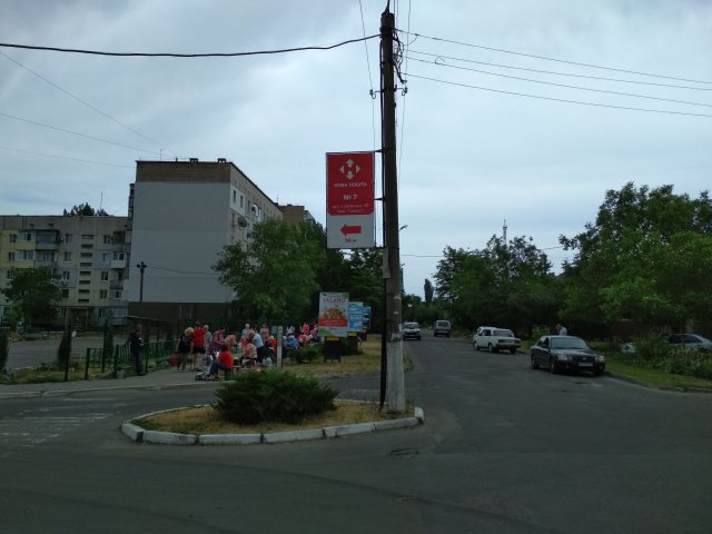 Холдер №190149 в місті Бердянськ (Запорізька область), розміщення зовнішнішньої реклами, IDMedia-оренда найнижчі ціни!