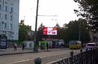 `Экран №190469 в городе Ровно (Ровенская область), размещение наружной рекламы, IDMedia-аренда по самым низким ценам!`