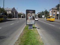 `Ситилайт №190508 в городе Запорожье (Запорожская область), размещение наружной рекламы, IDMedia-аренда по самым низким ценам!`