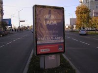 `Ситилайт №190548 в городе Запорожье (Запорожская область), размещение наружной рекламы, IDMedia-аренда по самым низким ценам!`