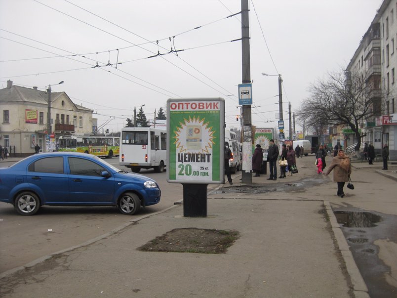 Сітілайт №192484 в місті Житомир (Житомирська область), розміщення зовнішнішньої реклами, IDMedia-оренда найнижчі ціни!