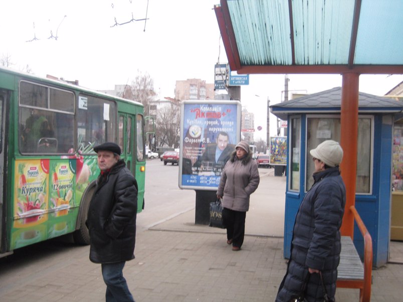 Сітілайт №192488 в місті Житомир (Житомирська область), розміщення зовнішнішньої реклами, IDMedia-оренда найнижчі ціни!