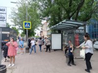 `Ситилайт №192601 в городе Львов (Львовская область), размещение наружной рекламы, IDMedia-аренда по самым низким ценам!`