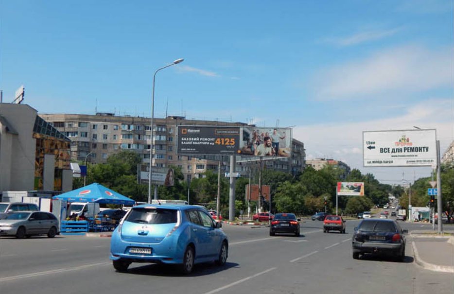 `Билборд №194099 в городе Одесса (Одесская область), размещение наружной рекламы, IDMedia-аренда по самым низким ценам!`