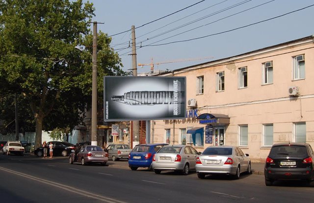Екран №194148 в місті Одеса (Одеська область), розміщення зовнішнішньої реклами, IDMedia-оренда найнижчі ціни!