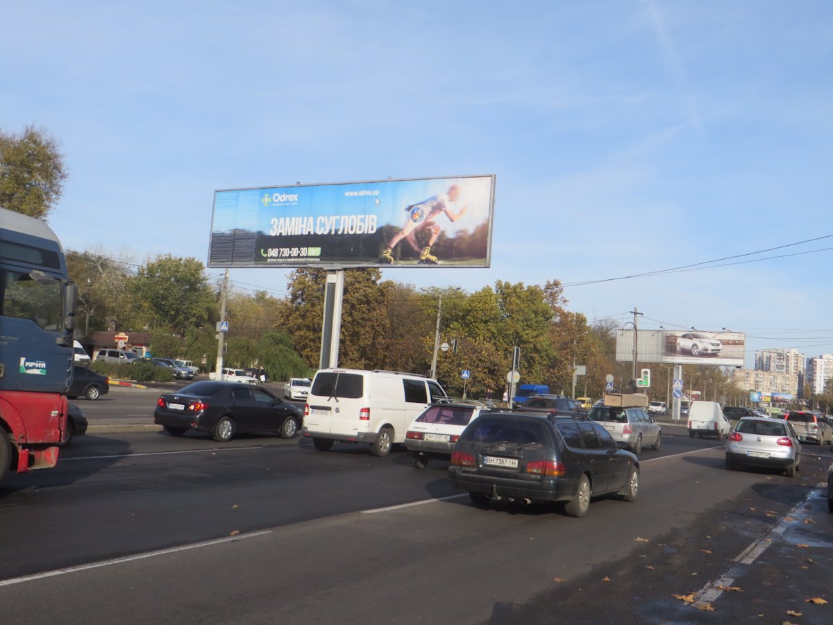 Білборд формат 3х12 №194166 в городе Одеса (Одеська область) Білборд №194166 в місті Одеса (Одеська область), розміщення зовнішнішньої реклами, IDMedia-оренда найнижчі ціни!