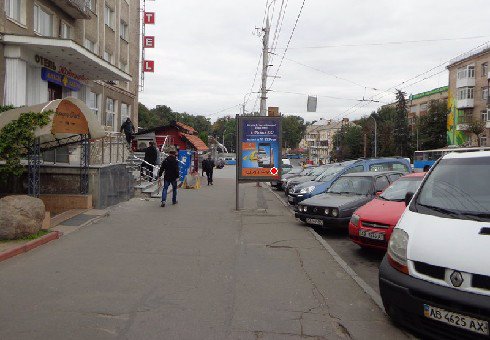Сітілайт №199324 в місті Вінниця (Вінницька область), розміщення зовнішнішньої реклами, IDMedia-оренда найнижчі ціни!
