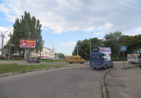 Билборд формат Призма 3x6 №199750 в городе Запорожье (Запорожская область) `Билборд №199750 в городе Запорожье (Запорожская область), размещение наружной рекламы, IDMedia-аренда по самым низким ценам!`