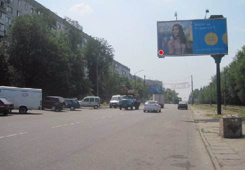 Билборд формат Призма 3x6 №199782 в городе Запорожье (Запорожская область) `Билборд №199782 в городе Запорожье (Запорожская область), размещение наружной рекламы, IDMedia-аренда по самым низким ценам!`