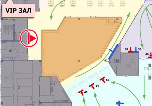 IDMedia Наружная реклама в городе Киев (Киевская область), Indoor в городе Киев №199921 схема