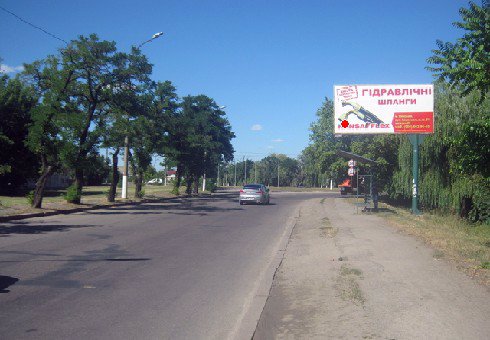 Білборд формат 3x6 №201047 в городе Миколаїв (Миколаївська область) Білборд №201047 в місті Миколаїв (Миколаївська область), розміщення зовнішнішньої реклами, IDMedia-оренда найнижчі ціни!