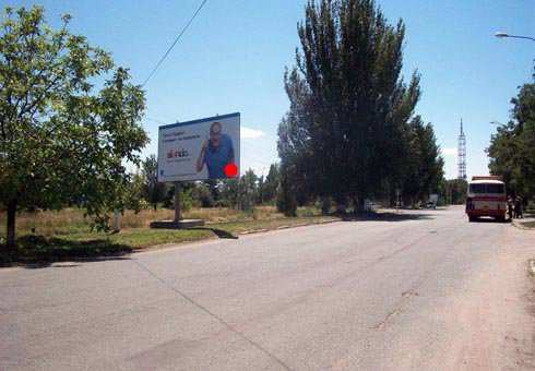 `Билборд №201097 в городе Никополь (Днепропетровская область), размещение наружной рекламы, IDMedia-аренда по самым низким ценам!`