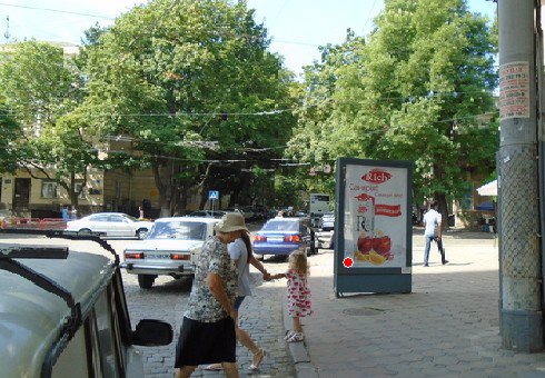 Сітілайт №201492 в місті Одеса (Одеська область), розміщення зовнішнішньої реклами, IDMedia-оренда найнижчі ціни!