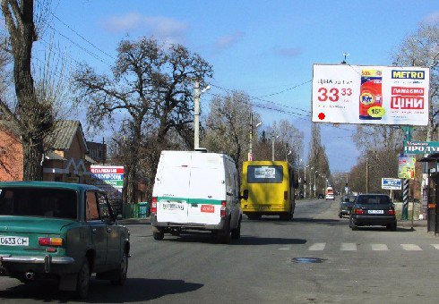 `Билборд №202003 в городе Полтава (Полтавская область), размещение наружной рекламы, IDMedia-аренда по самым низким ценам!`