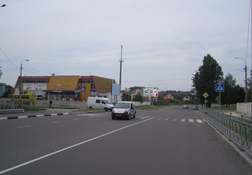 `Билборд №202089 в городе Ровно (Ровенская область), размещение наружной рекламы, IDMedia-аренда по самым низким ценам!`