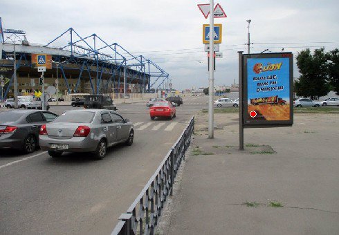 Сітілайт №202257 в місті Харків (Харківська область), розміщення зовнішнішньої реклами, IDMedia-оренда найнижчі ціни!