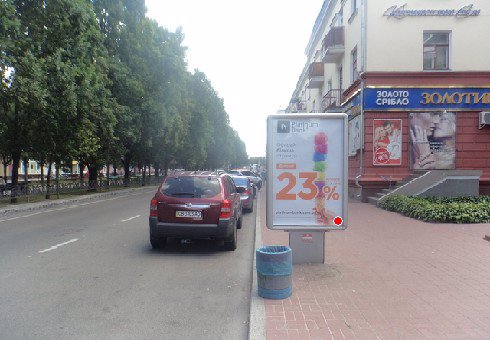 Сітілайт №202792 в місті Чернігів (Чернігівська область), розміщення зовнішнішньої реклами, IDMedia-оренда найнижчі ціни!
