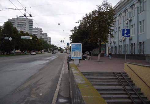 Сітілайт №202831 в місті Чернігів (Чернігівська область), розміщення зовнішнішньої реклами, IDMedia-оренда найнижчі ціни!