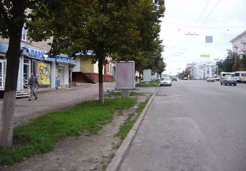 Сітілайт №202835 в місті Чернігів (Чернігівська область), розміщення зовнішнішньої реклами, IDMedia-оренда найнижчі ціни!