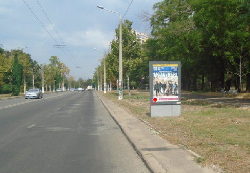 Сітілайт №202966 в місті Одеса (Одеська область), розміщення зовнішнішньої реклами, IDMedia-оренда найнижчі ціни!
