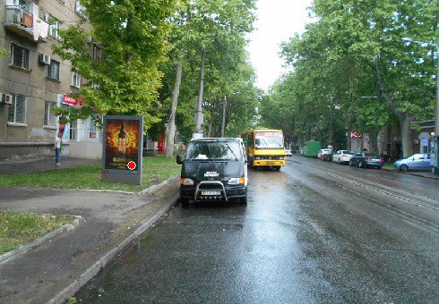 Сітілайт №202981 в місті Одеса (Одеська область), розміщення зовнішнішньої реклами, IDMedia-оренда найнижчі ціни!