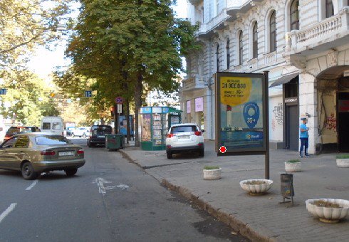 Сітілайт №203059 в місті Одеса (Одеська область), розміщення зовнішнішньої реклами, IDMedia-оренда найнижчі ціни!