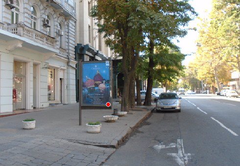 Сітілайт №203060 в місті Одеса (Одеська область), розміщення зовнішнішньої реклами, IDMedia-оренда найнижчі ціни!