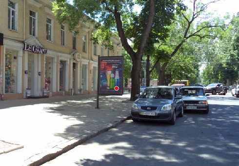 Сітілайт №203062 в місті Одеса (Одеська область), розміщення зовнішнішньої реклами, IDMedia-оренда найнижчі ціни!
