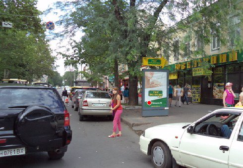 Сітілайт №203165 в місті Одеса (Одеська область), розміщення зовнішнішньої реклами, IDMedia-оренда найнижчі ціни!