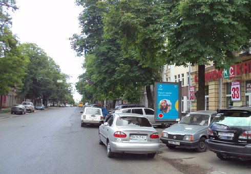 Сітілайт №203187 в місті Одеса (Одеська область), розміщення зовнішнішньої реклами, IDMedia-оренда найнижчі ціни!