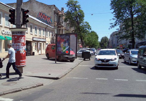 Сітілайт №203190 в місті Одеса (Одеська область), розміщення зовнішнішньої реклами, IDMedia-оренда найнижчі ціни!