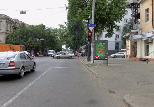 Сітілайт №203203 в місті Одеса (Одеська область), розміщення зовнішнішньої реклами, IDMedia-оренда найнижчі ціни!