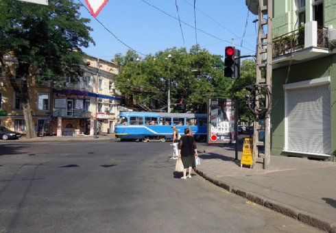 Сітілайт №203267 в місті Одеса (Одеська область), розміщення зовнішнішньої реклами, IDMedia-оренда найнижчі ціни!