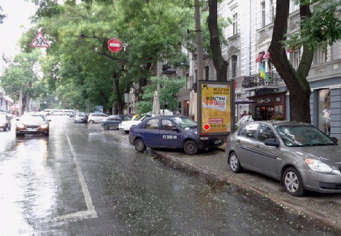 Сітілайт №203269 в місті Одеса (Одеська область), розміщення зовнішнішньої реклами, IDMedia-оренда найнижчі ціни!