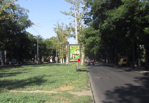 Сітілайт №203302 в місті Одеса (Одеська область), розміщення зовнішнішньої реклами, IDMedia-оренда найнижчі ціни!