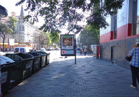 Сітілайт №203310 в місті Одеса (Одеська область), розміщення зовнішнішньої реклами, IDMedia-оренда найнижчі ціни!
